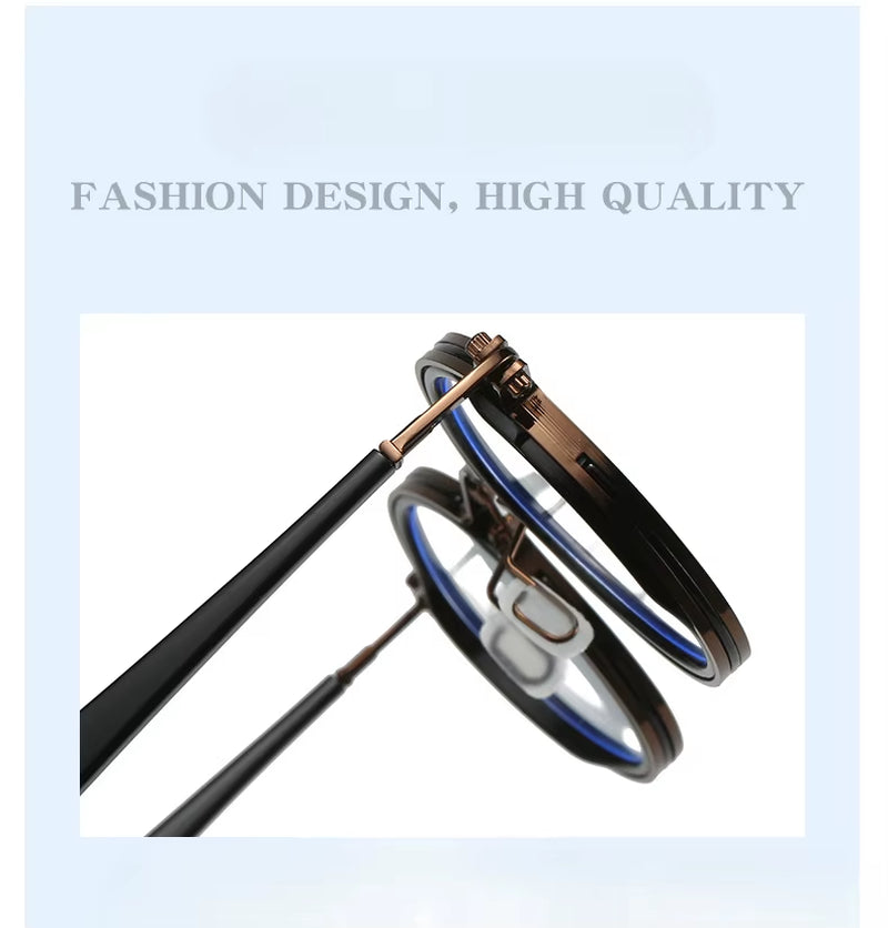 Top Quality Retro round Glasses Frame Japanese Handmade Titanium Ultralight Men Eyeglasses Women Eyewear Acetate Korean Fashion