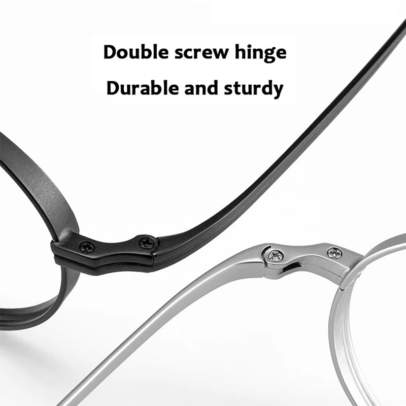 Japanese Style Handmade Replica Retro round Glasses Frames KMN99 Men Pure Titanium Eyeglasses Luxury anti Blue Light Eyewear
